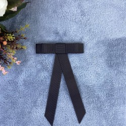Siyah Grogren Kadın Broş Yaka Aksesuarı Yaka Kurdelesi Kıyafet Aksesuarı Yaka Broşu-BROS-1071 Siyah Grogren Kadın Broş Yaka Aksesuarı Yaka Kurdelesi Kıyafet Aksesuarı Yaka Broşu-BROS-1071
