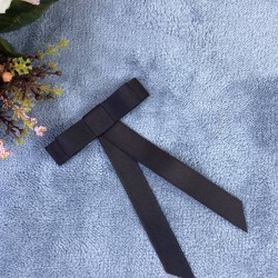 Siyah Grogren Kadın Broş Yaka Aksesuarı Yaka Kurdelesi Kıyafet Aksesuarı Yaka Broşu-BROS-1071 Siyah Grogren Kadın Broş Yaka Aksesuarı Yaka Kurdelesi Kıyafet Aksesuarı Yaka Broşu-BROS-1071