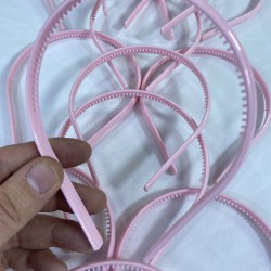 Pudra Plastik Ham Taç 12 Adet Boş Süslenmemiş Ham Taç-BT-1001