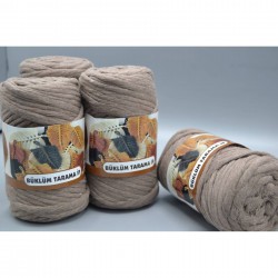 Bej Büklüm Makrome Tarama İpi-BTIP-1035