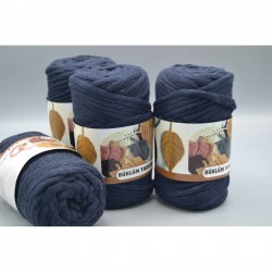 Lacivert Büklüm Makrome Tarama İpi-BTIP-1043