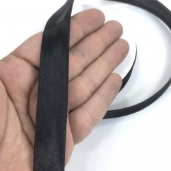 Siyah Saten Biye 2 Cm 1 Metre-BYE-1006