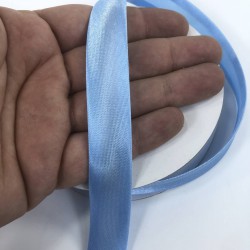 Mavi Saten Biye 2 Cm 1 Metre-BYE-1010