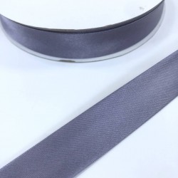 Koyu Gri Saten Biye 2 Cm 1 Metre-BYE-1014