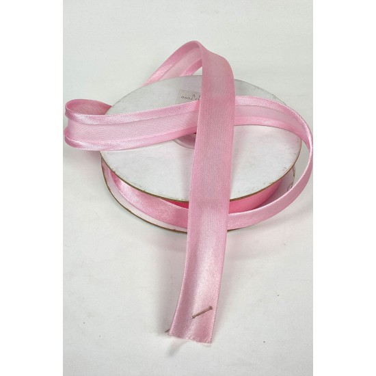 Pembe Saten Biye 2 Cm 1 Metre-BYE-1016