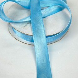 Mavi Saten Biye 2 Cm 1 Metre-BYE-1018