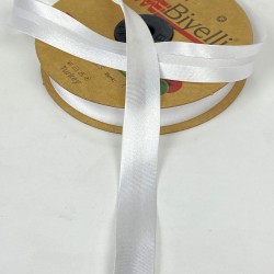 Beyaz Saten Biye 2 Cm 1 Metre-BYE-1019
