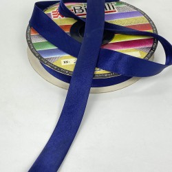 Lacivert Saten Biye 2 Cm 1 Metre-BYE-1020