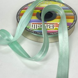 Mint Yeşili Saten Biye 2 Cm 1 Metre-BYE-1021