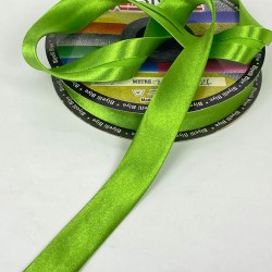 Fıstık Yeşil Saten Biye 2 Cm 1 Metre-BYE-1022