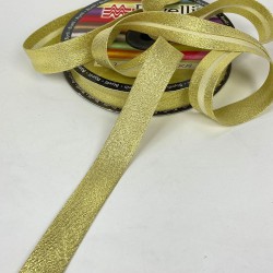 Mat Gold Saten Biye 2 Cm 1 Metre-BYE-1027