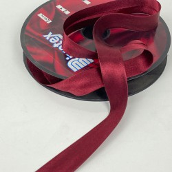 Bordo Saten Biye 2 Cm 1 Metre-BYE-1028