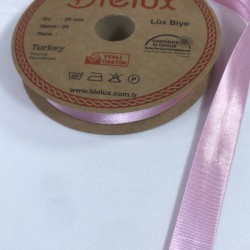 Pembe Saten Biye En 2 Cm Boy 1 Metre-BYE-1036