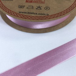 Pembe Saten Biye En 2 Cm Boy 1 Metre-BYE-1036