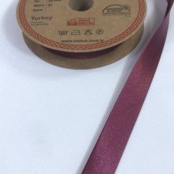 Mürdüm Saten Biye En 2 Cm Boy 1 Metre-BYE-1045