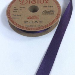 Koyu Mürdüm Saten Biye En 2 Cm Boy 1 Metre-BYE-1049