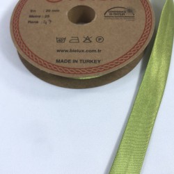Açık Yeşil Saten Biye En 2 Cm Boy 1 Metre-BYE-1050