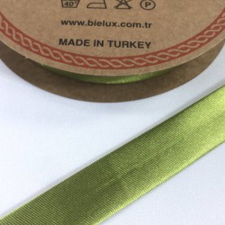 Açık Yeşil Saten Biye En 2 Cm Boy 1 Metre-BYE-1050