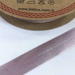 Koyu Pudra Saten Biye En 2 Cm Boy 1 Metre-BYE-1052
