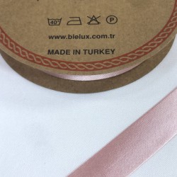 Açık Pembe Renk Saten Biye En 2 Cm Boy 1 Metre-BYE-1056