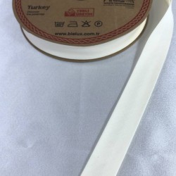 Krem Koton Biye En 2 Cm Boy 1 Metre-BYE-1057 Krem Koton Biye En 2 Cm Boy 1 Metre-BYE-1057