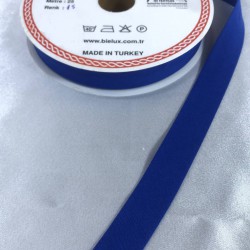 Saks Mavi Koton Biye En 2 Cm Boy 1 Metre-BYE-1060 Saks Mavi Koton Biye En 2 Cm Boy 1 Metre-BYE-1060