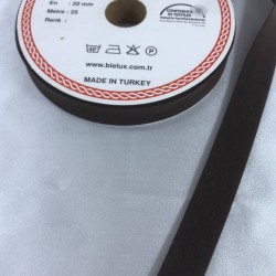 Kahverengi Koton Biye En 2 Cm Boy 1 Metre-BYE-1063 Kahverengi Koton Biye En 2 Cm Boy 1 Metre-BYE-1063