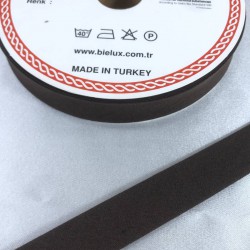 Kahverengi Koton Biye En 2 Cm Boy 1 Metre-BYE-1063 Kahverengi Koton Biye En 2 Cm Boy 1 Metre-BYE-1063