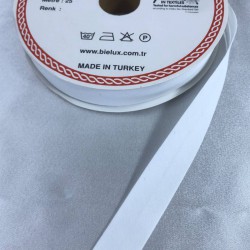 Beyaz Koton Biye En 2 Cm Boy 1 Metre-BYE-1064 Beyaz Koton Biye En 2 Cm Boy 1 Metre-BYE-1064