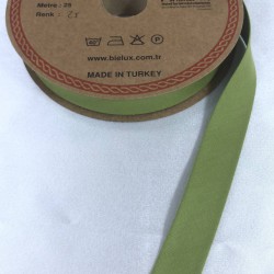 Açık Yeşil Koton Biye En 2 Cm Boy 1 Metre-BYE-1066 Açık Yeşil Koton Biye En 2 Cm Boy 1 Metre-BYE-1066