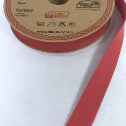 Kırmızı Koton Biye En 2 Cm Boy 1 Metre-BYE-1070 Kırmızı Koton Biye En 2 Cm Boy 1 Metre-BYE-1070