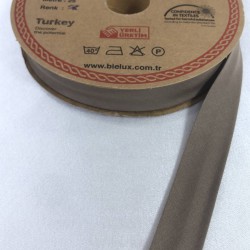 Koyu Vizon Koton Biye En 2 Cm Boy 1 Metre-BYE-1071 Koyu Vizon Koton Biye En 2 Cm Boy 1 Metre-BYE-1071
