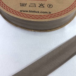 Koyu Vizon Koton Biye En 2 Cm Boy 1 Metre-BYE-1071 Koyu Vizon Koton Biye En 2 Cm Boy 1 Metre-BYE-1071