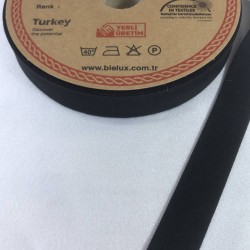 Siyah Koton Biye En 2 Cm Boy 1 Metre-BYE-1072 Siyah Koton Biye En 2 Cm Boy 1 Metre-BYE-1072