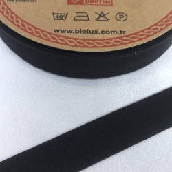 Siyah Koton Biye En 2 Cm Boy 1 Metre-BYE-1072 Siyah Koton Biye En 2 Cm Boy 1 Metre-BYE-1072