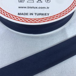 Lacivert Koton Biye En 2 Cm Boy 1 Metre-BYE-1075 Lacivert Koton Biye En 2 Cm Boy 1 Metre-BYE-1075