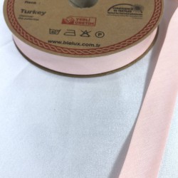 Pembe Rengi Koton Biye En 2 Cm Boy 1 Metre-BYE-1088 Pembe Rengi Koton Biye En 2 Cm Boy 1 Metre-BYE-1088