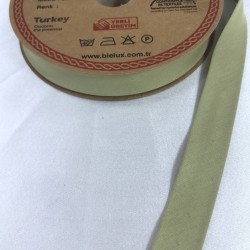 Yeşil Rengi Koton Biye En 2 Cm Boy 1 Metre-BYE-1089 Yeşil Rengi Koton Biye En 2 Cm Boy 1 Metre-BYE-1089