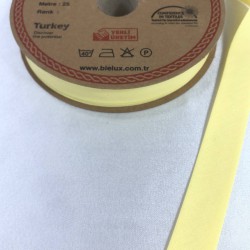 Açık Sarı Renk Koton Biye En 2 Cm Boy 1 Metre-BYE-1090 Açık Sarı Renk Koton Biye En 2 Cm Boy 1 Metre-BYE-1090