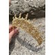 Catalina Gold Gelin Kına Tacı Özel Gün Aksesuar Kadın Taç Saç Aksesuarı-CATALINA-7 Catalina Gold Gelin Kına Tacı Özel Gün Aksesuar Kadın Taç Saç Aksesuarı-CATALINA-7