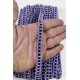 Lila Siyah Chainora Premium Zincir Form Dokuma Dekoratif Şerit &ndash; 1 Metre-CHAINORA-10