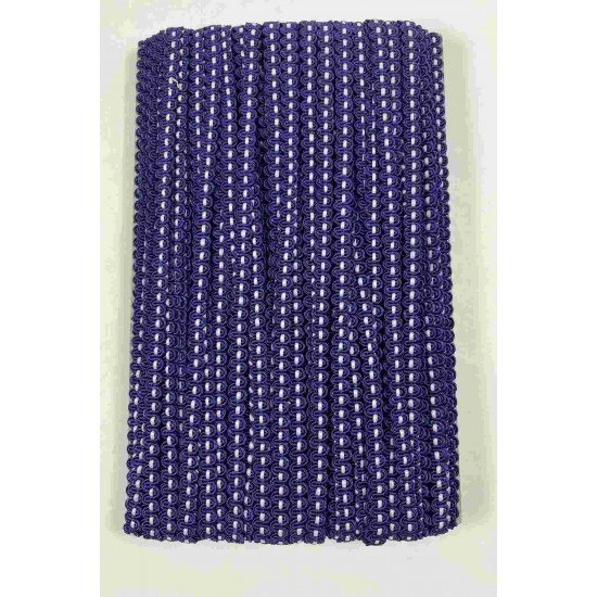 Mor Beyaz Chainora Premium Zincir Form Dokuma Dekoratif Şerit &ndash; 1 Metre-CHAINORA-13