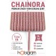 Koyu Pudra Beyaz Chainora Premium Zincir Form Dokuma Dekoratif Şerit &ndash; 1 Metre-CHAINORA-15