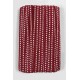 Kırmızı Beyaz Chainora Premium Zincir Form Dokuma Dekoratif Şerit &ndash; 1 Metre-CHAINORA-16