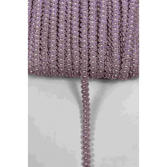 G&uuml;l Kurusu Beyaz Chainora Premium Zincir Form Dokuma Dekoratif Şerit &ndash; 1 Metre-CHAINORA-17