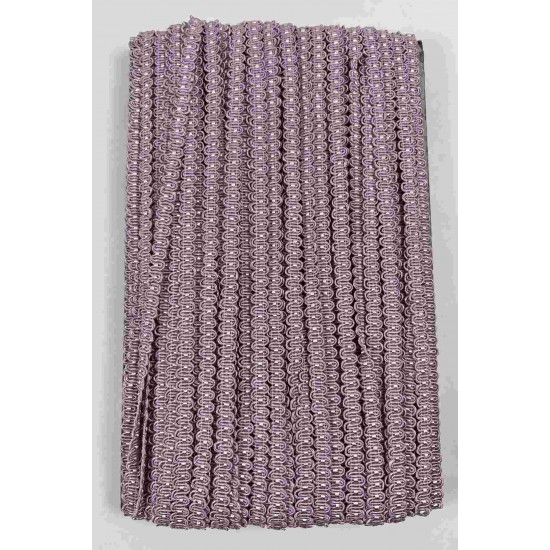 G&uuml;l Kurusu Beyaz Chainora Premium Zincir Form Dokuma Dekoratif Şerit &ndash; 1 Metre-CHAINORA-17