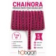 Fuşya Siyah Chainora Premium Zincir Form Dokuma Dekoratif Şerit &ndash; 1 Metre-CHAINORA-2