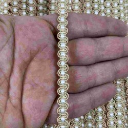 Vizon Beyaz Chainora Premium Zincir Form Dokuma Dekoratif Şerit &ndash; 1 Metre-CHAINORA-20