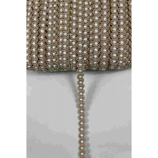 Vizon Beyaz Chainora Premium Zincir Form Dokuma Dekoratif Şerit &ndash; 1 Metre-CHAINORA-20