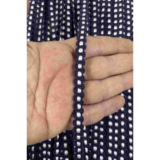 Laci Beyaz Chainora Premium Zincir Form Dokuma Dekoratif Şerit &ndash; 1 Metre-CHAINORA-22